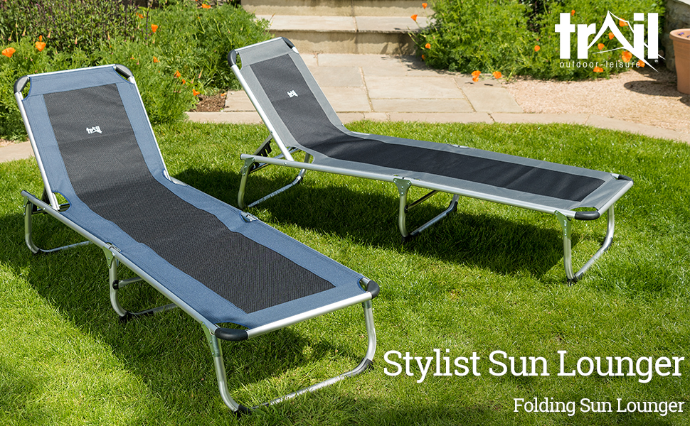 lightweight aluminium sun loungers